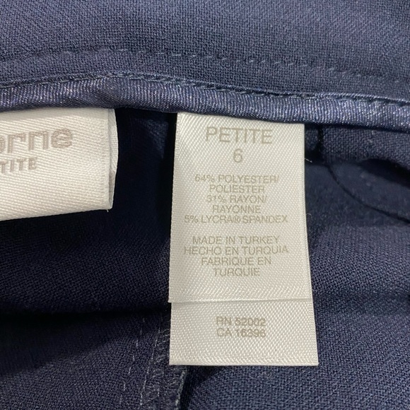 Nwt Liz Claiborne Sport formal pants size 6P - Picture 7 of 8